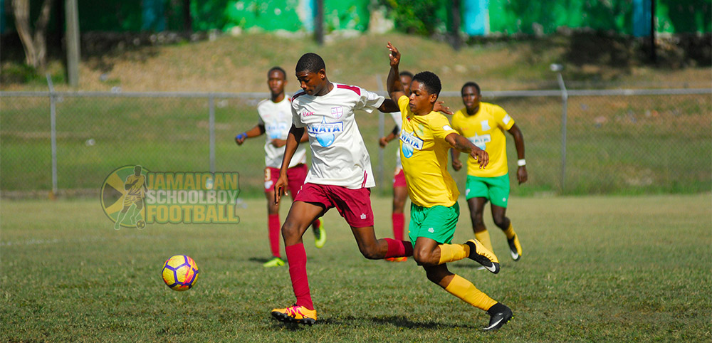St. James vs Petersfield action St. James vs Petersfield action