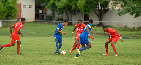 Game action between Ruseas and Glenmuir - Rusea's won 3-2 Game action between Ruseas and Glenmuir - Rusea's won 3-2