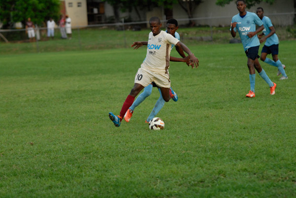 Action from St. James vs. Mannings, St. James won 1-0 Action from St. James vs. Mannings, St. James won 1-0